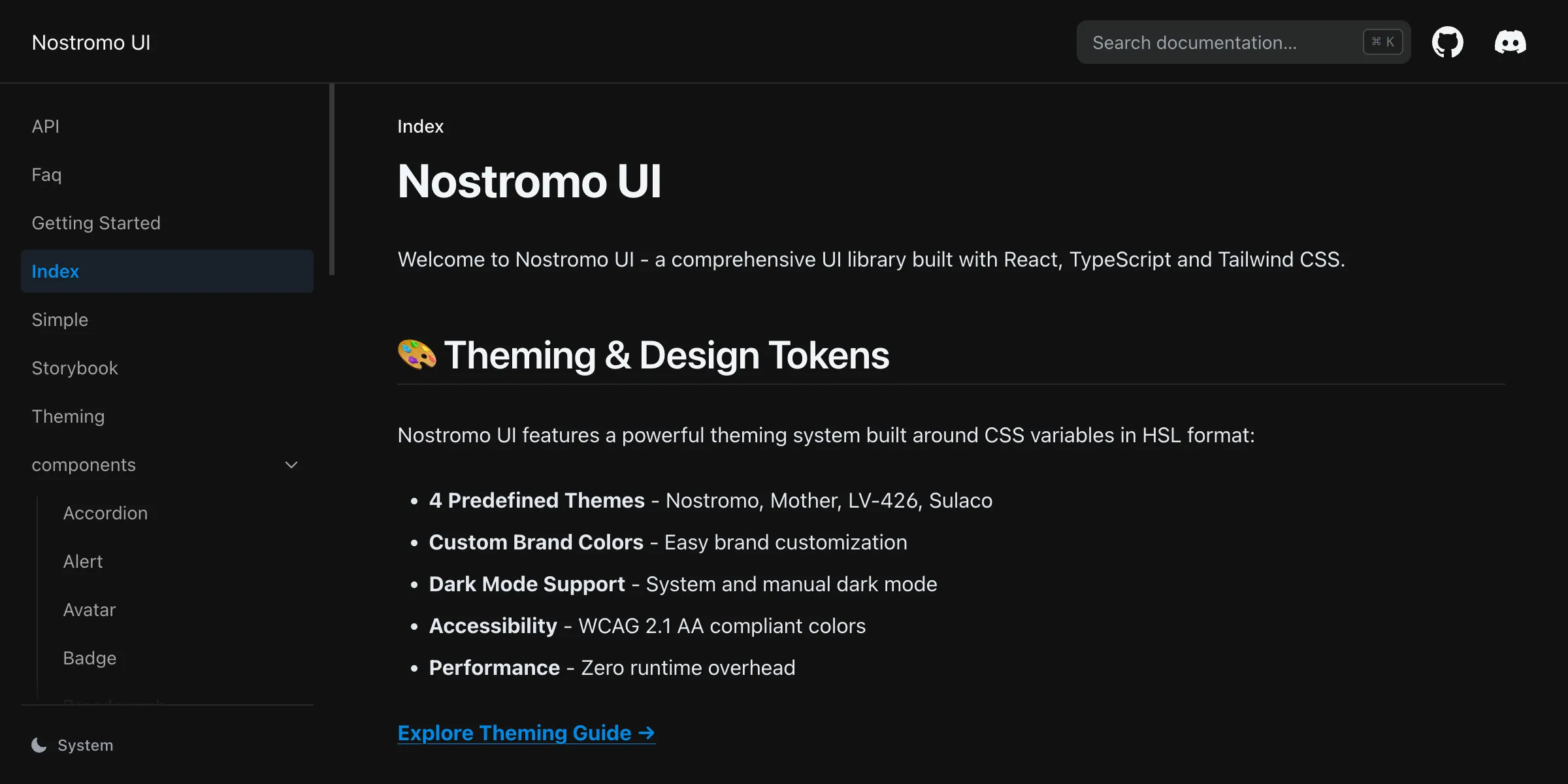 Thumbnail for Nostromo UI