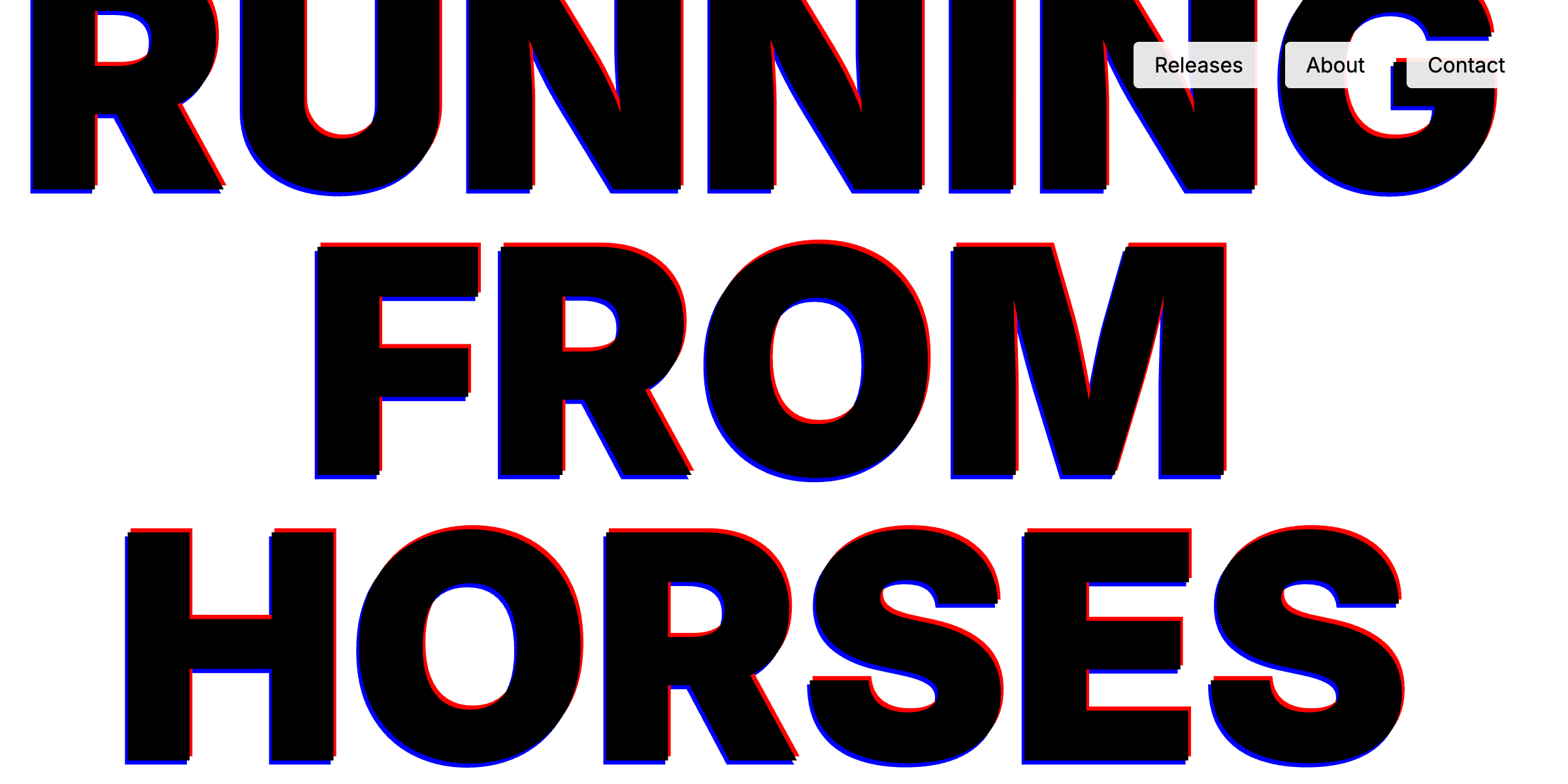Thumbnail for Running From Horses